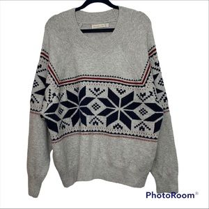 Abercrombie & Fitch Fair Isle Sweater Size XL